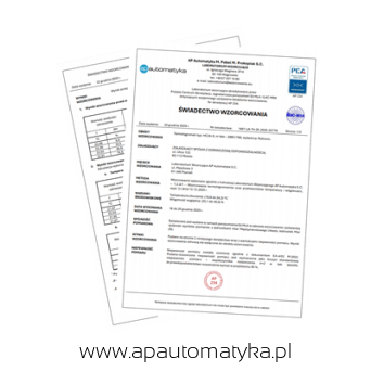 Wzorcowanie przetwornika temperatury z wyjściem analogowym PCA